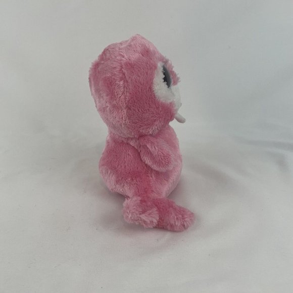 Ty Beanie Boos Tusk Walrus 7” Plush Pink w/Blue Sparkle Eyes No Tags - Picture 4 of 7